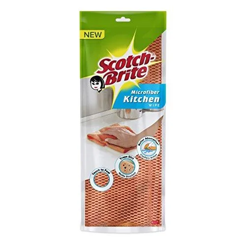 3M Scotch-Brite Microfiber Kitchen Wipe (Orange)