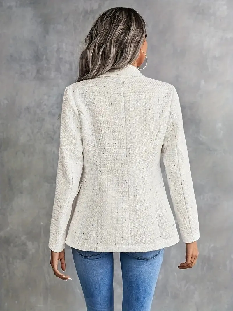 Alice - Stijlvolle tweed blazer voor dames, perfect voor elke gelegenheid