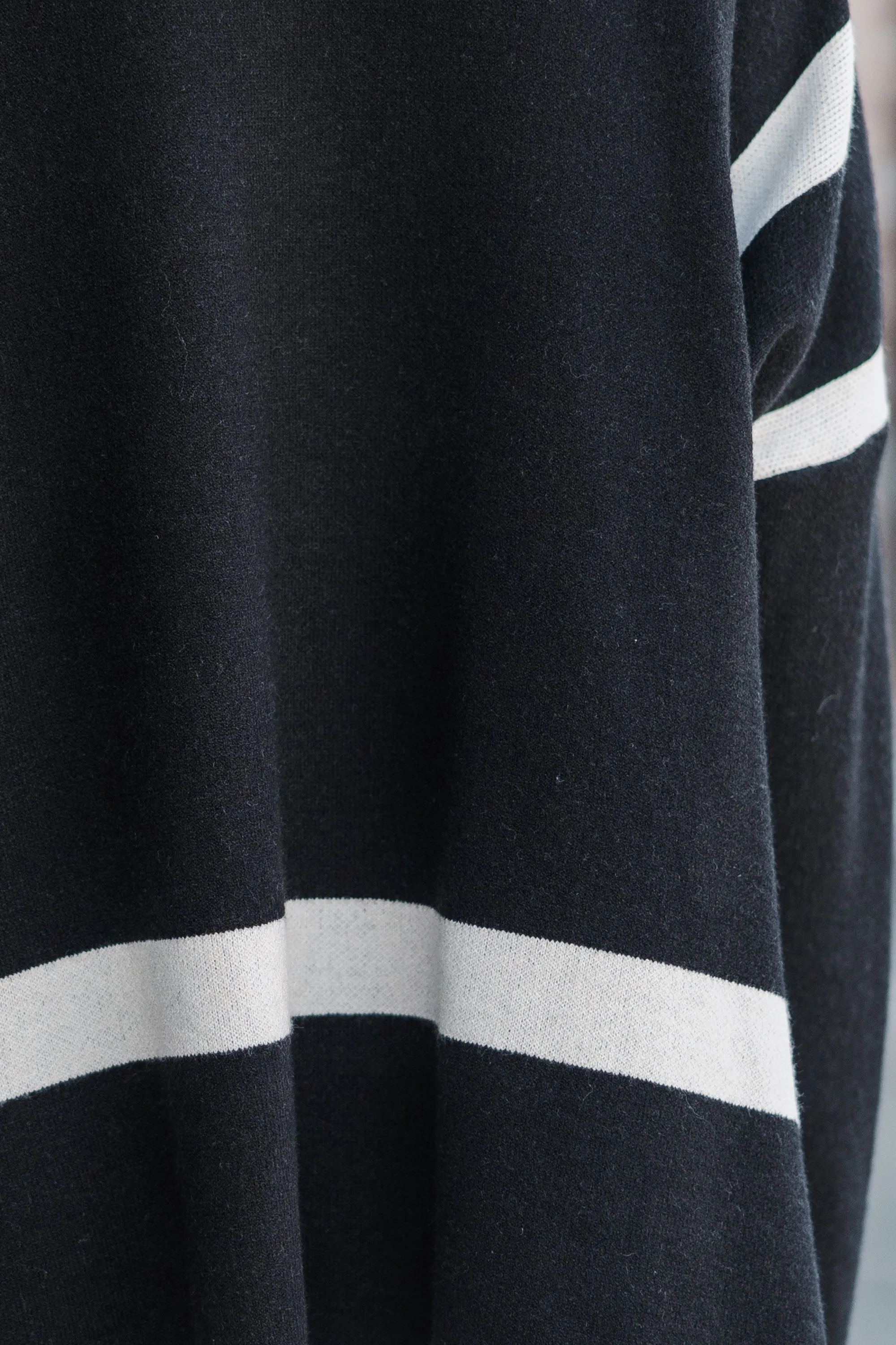 All The Best Black Striped Sweater Tunic