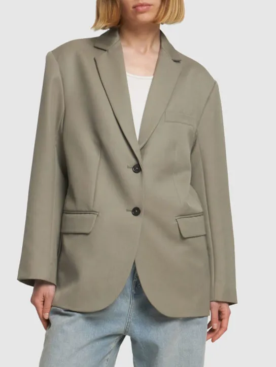 ANINE BING   Quinn wool blazer 