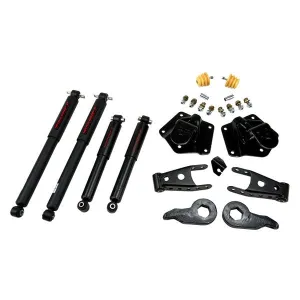 Belltech Lowering Kit Chevy Blazer 4WD 4DR (92-94) Front And Rear - w/o or w/ Shocks