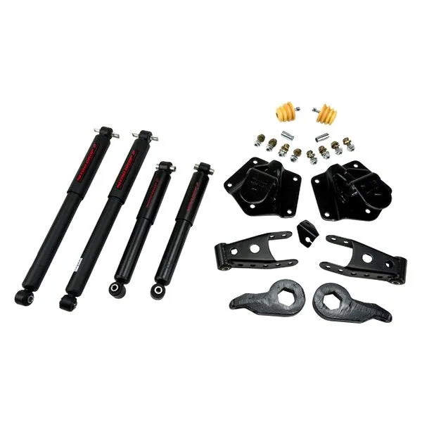 Belltech Lowering Kit Chevy Blazer 4WD 4DR (92-94) Front And Rear - w/o or w/ Shocks