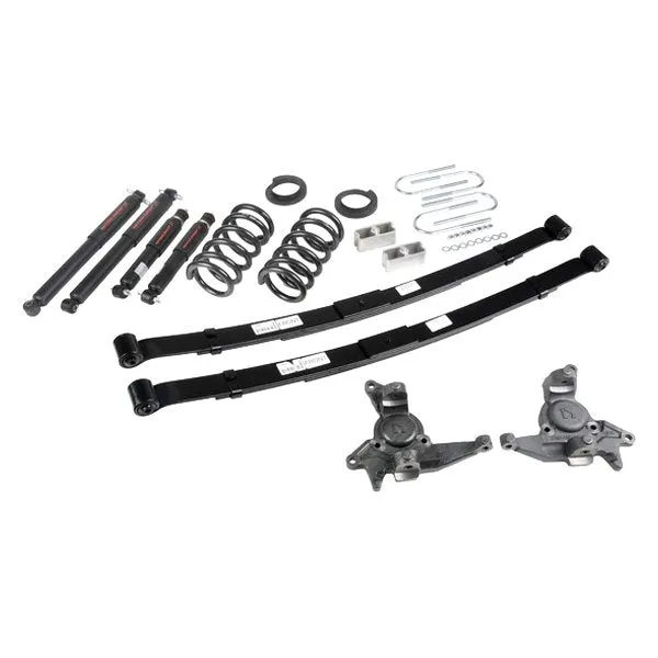 Belltech Lowering Kit Chevy Blazer / GMC Jimmy 6 cyl. Exc .Extreme (98-03) Front And Rear - w/o or w/ Shocks