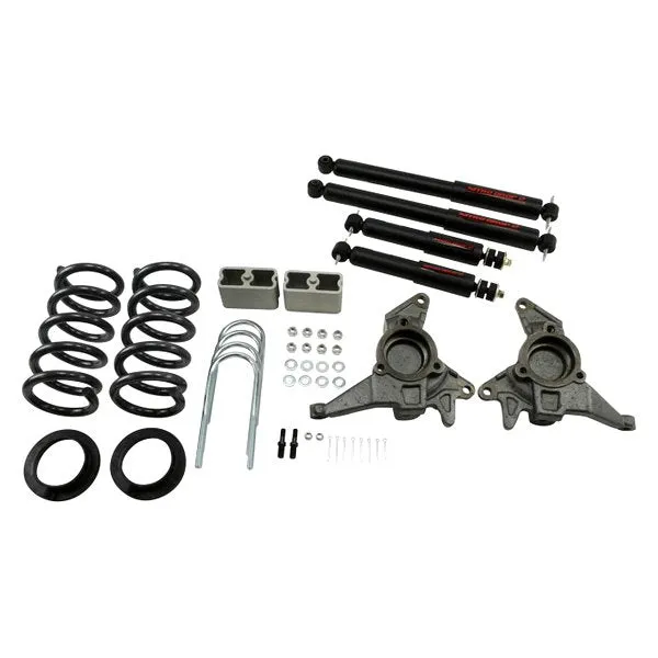 Belltech Lowering Kit Chevy Blazer / GMC Jimmy 6 cyl. Exc .Extreme (98-03) Front And Rear - w/o or w/ Shocks