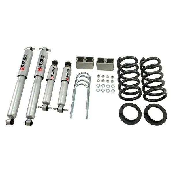 Belltech Lowering Kit Chevy Blazer / GMC Jimmy 6 cyl. Exc .Extreme (98-03) Front And Rear - w/o or w/ Shocks