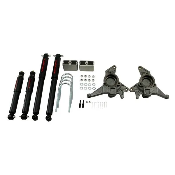 Belltech Lowering Kit Chevy Blazer / GMC Jimmy 6 cyl. incl. Extreme (98-03) Front And Rear - w/o or w/ Shocks