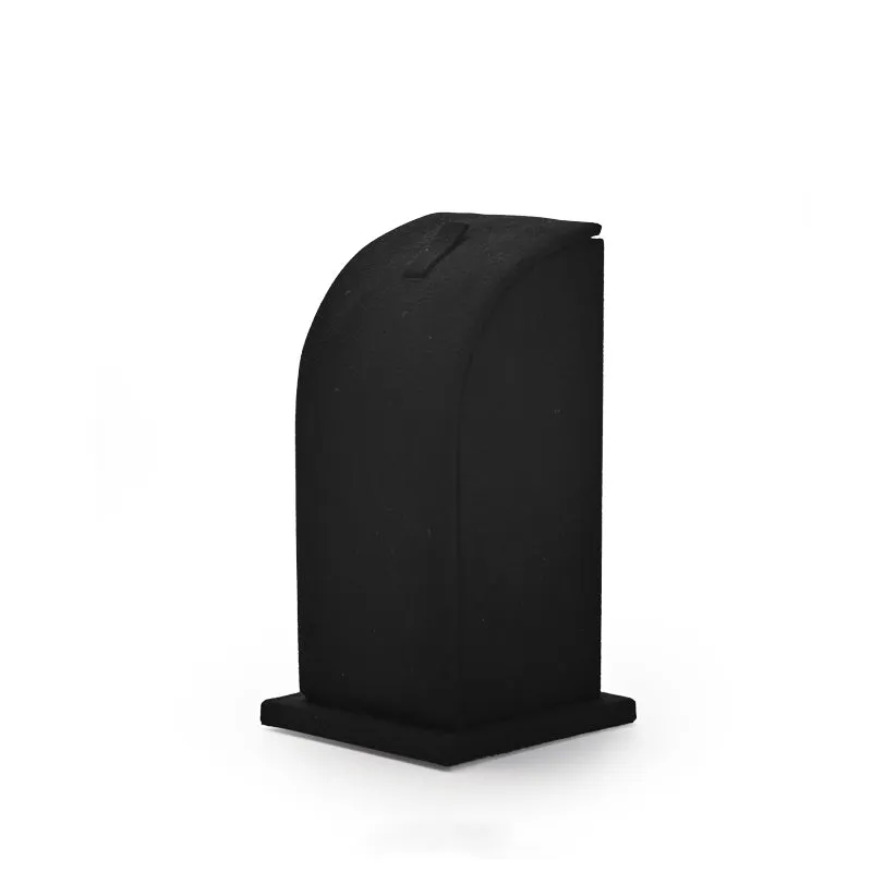 Black Luxury Metal Microfiber Jewelry Display Set TT052