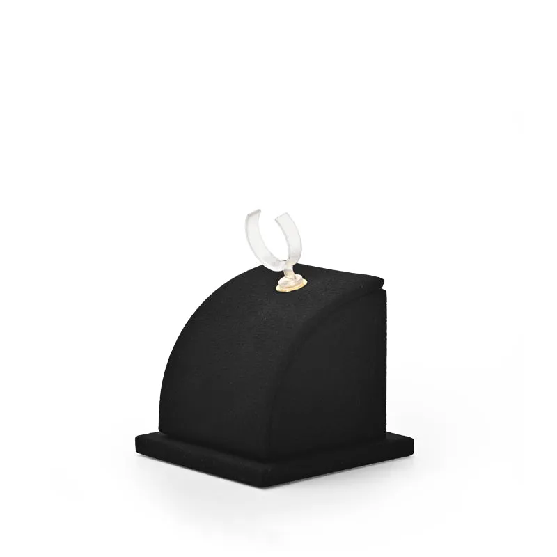 Black Luxury Metal Microfiber Jewelry Display Set TT052