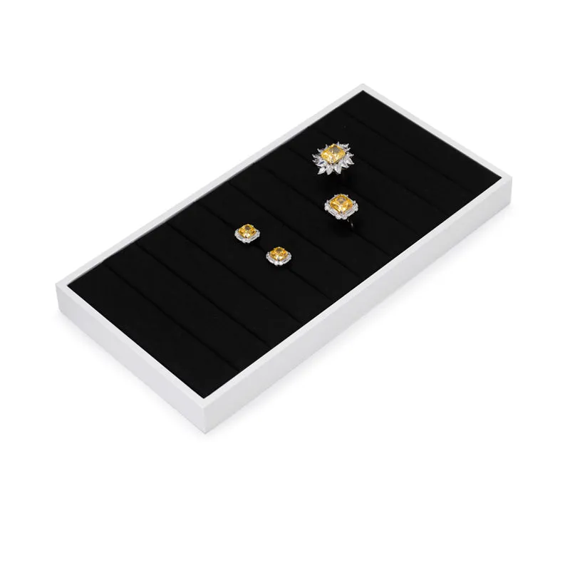 Black Microfiber Jewelry Display Set TT149