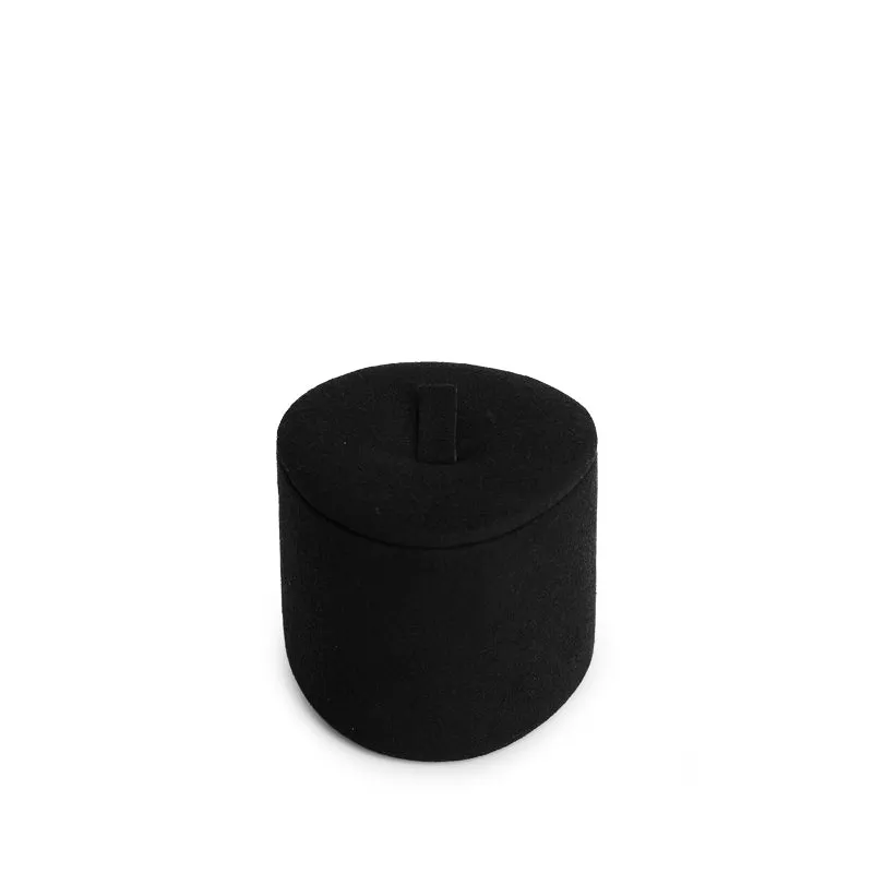 Black Microfiber Jewelry Set TT105