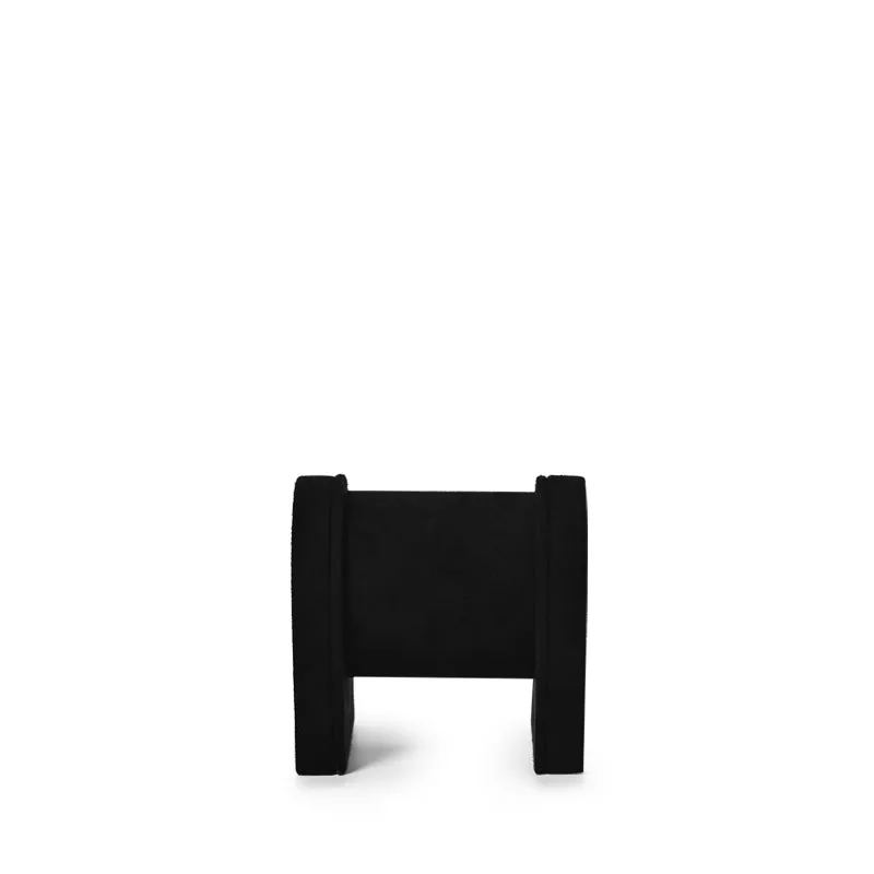Black Microfiber Jewelry Showcase Display Set TT055