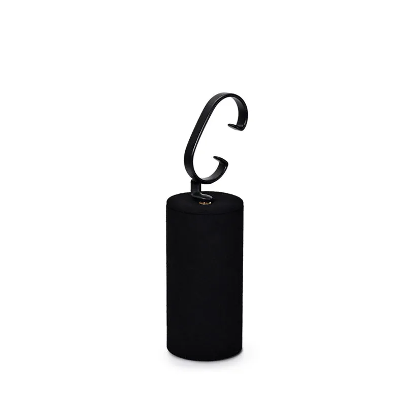 Black Microfiber Jewelry Showcase Display Set TT055