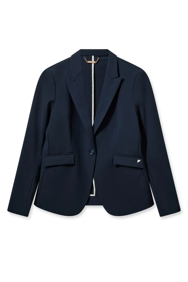 Blake Izzy Blazer | Salute Navy | Blazer fra Mos Mosh