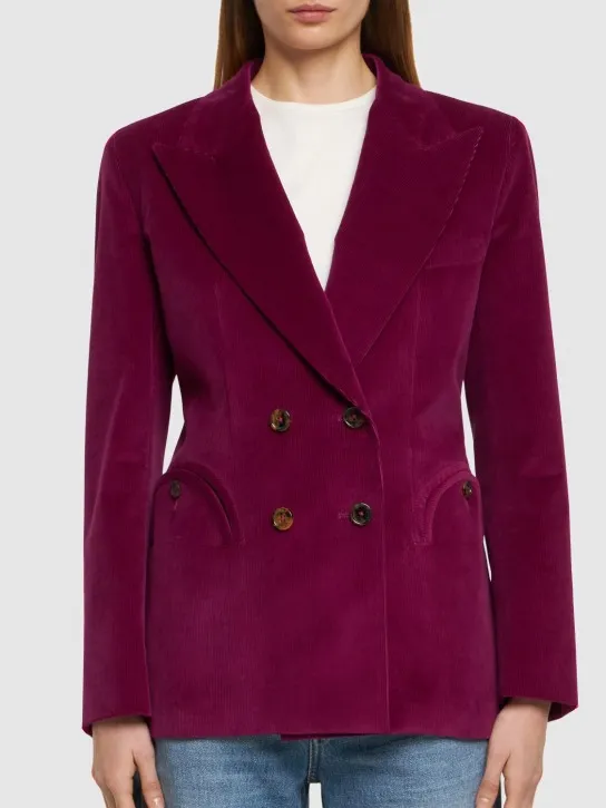 Blazé Milano   Amara Heart cotton blend blazer 