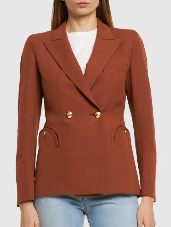 Blazé Milano   Dojo Charmer linen blend blazer 