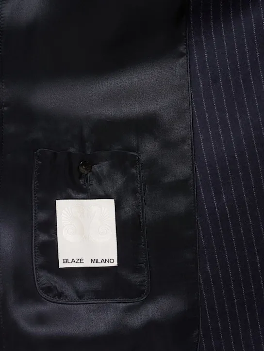 Blazé Milano   Lady Maud Nightbreak wool blend blazer 