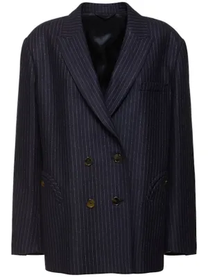 Blazé Milano   Lady Maud Nightbreak wool blend blazer 