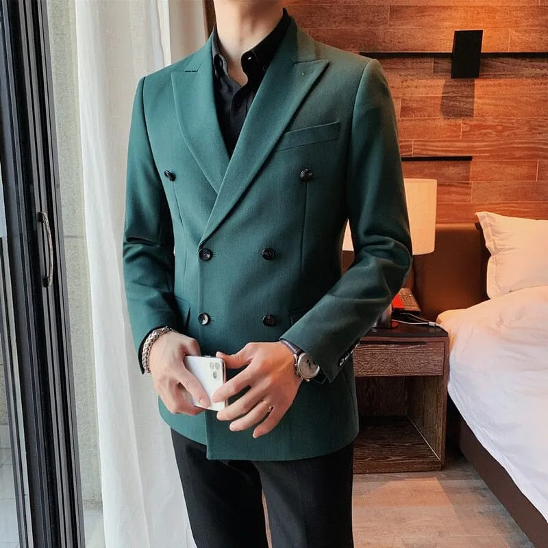 Blazer Abotoamento Duplo Masculino LC127