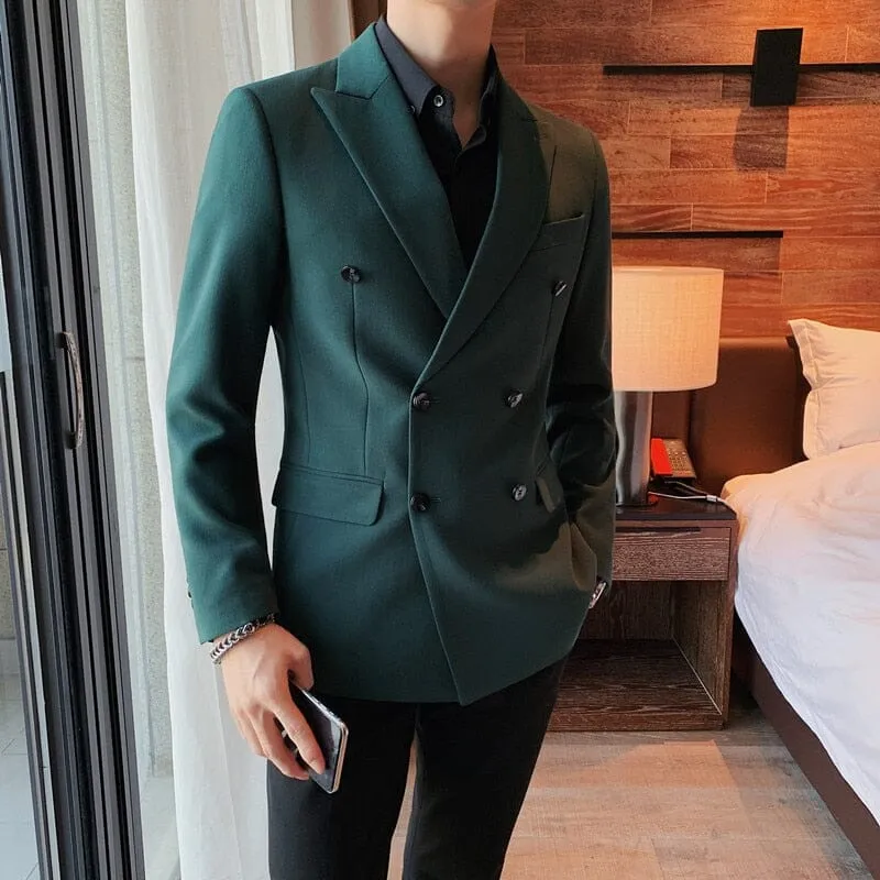Blazer Abotoamento Duplo Masculino LC127