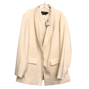 Blazer By Torrid In Cream, Size: 4x