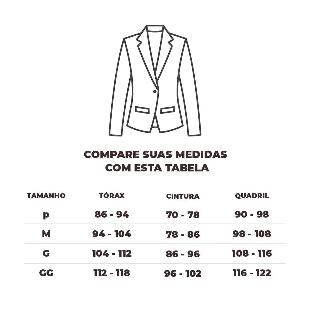 Blazer de Veludo Masculino LC017