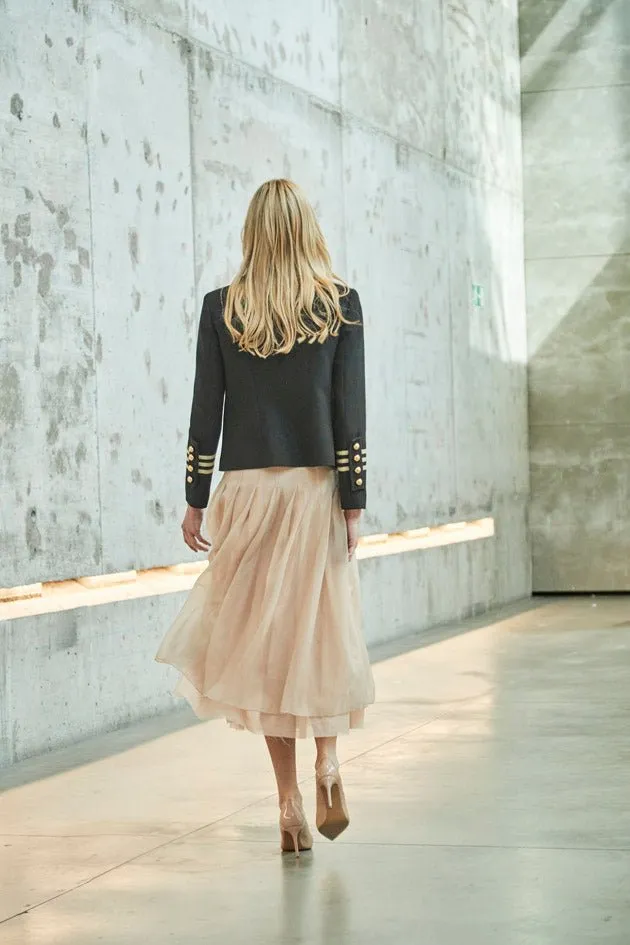 BLAZER ESPIGAS BICOLOR RENATA ROMA