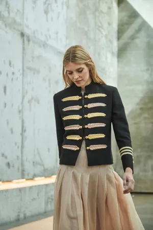 BLAZER ESPIGAS BICOLOR RENATA ROMA