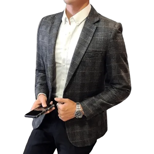 Blazer Xadrez Masculino Quadriculado LC014