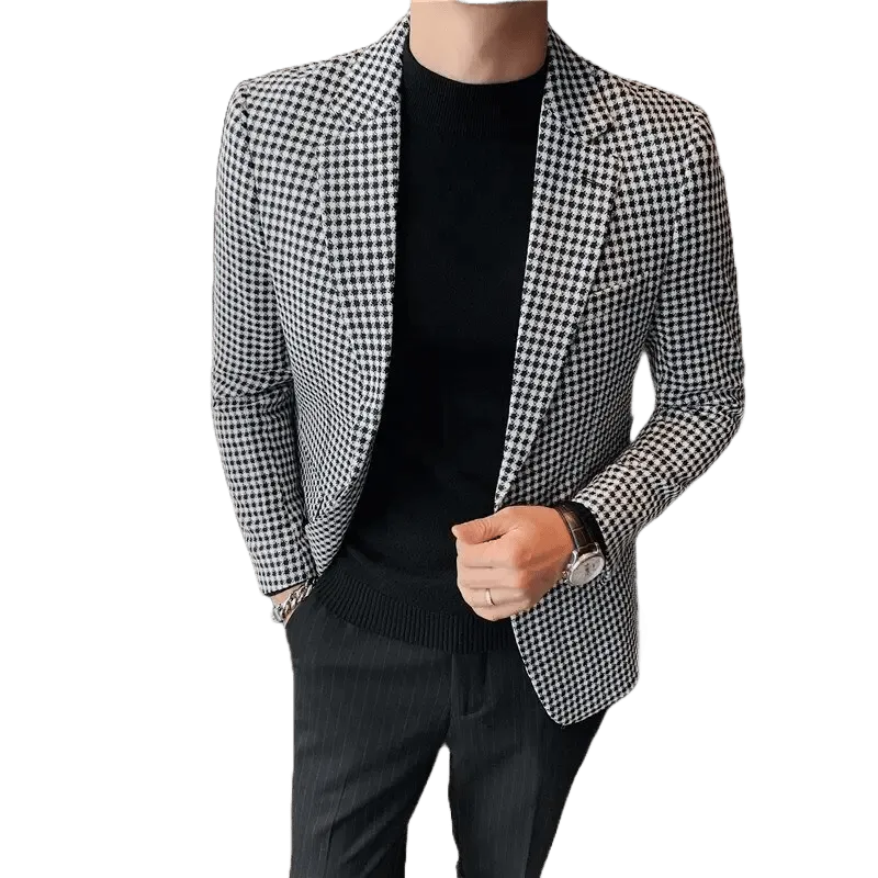 Blazer Xadrez Masculino Quadriculado LC016