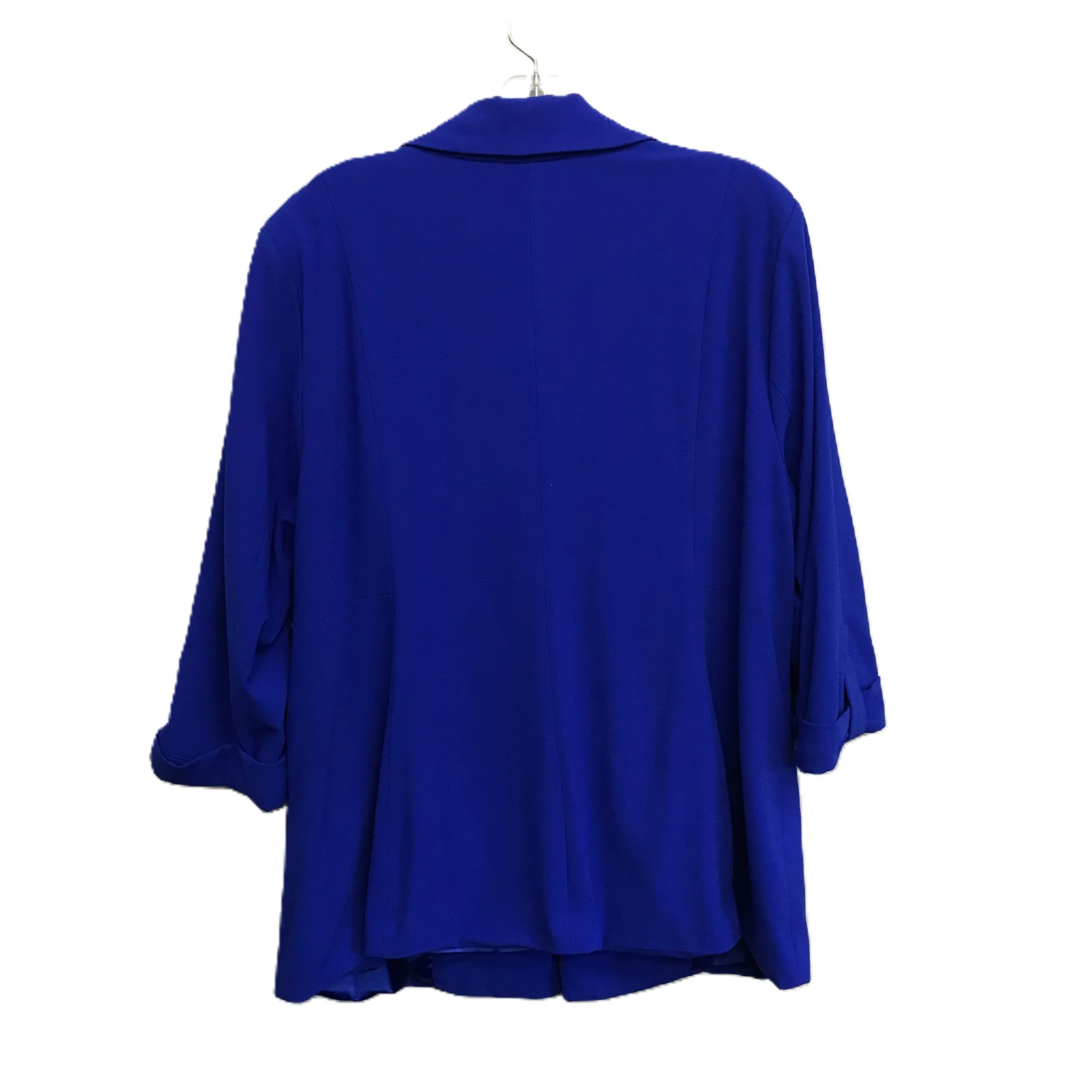 Blue Blazer By Torrid, Size: 1x