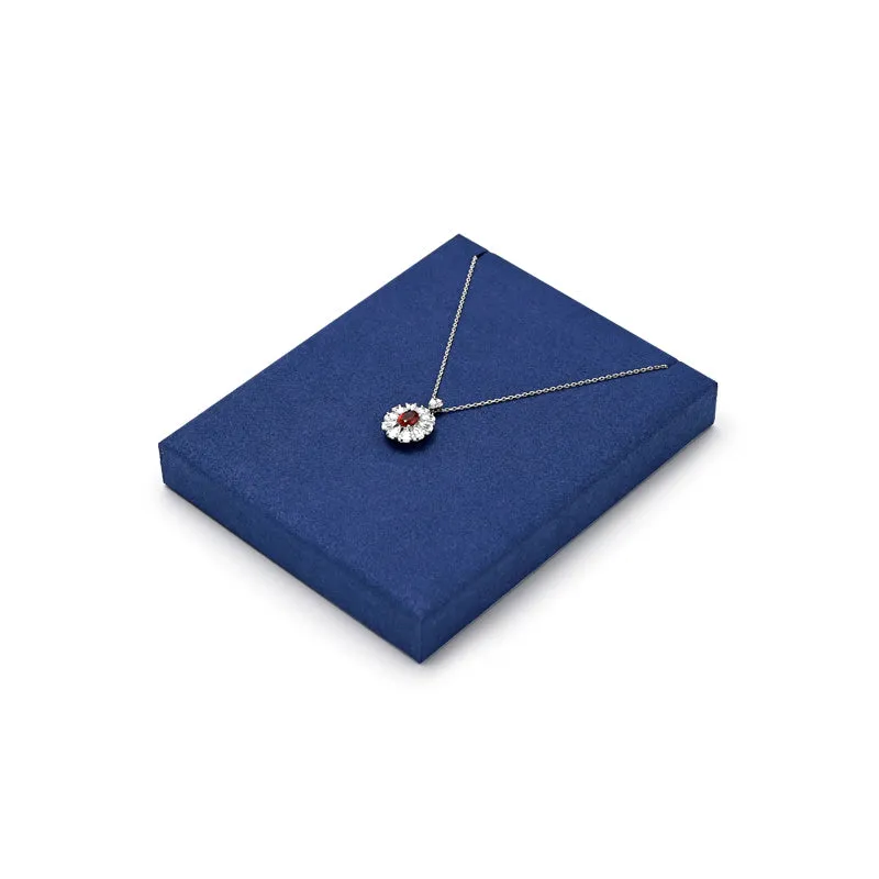 Blue Microfiber Jewelry Display Set TT147