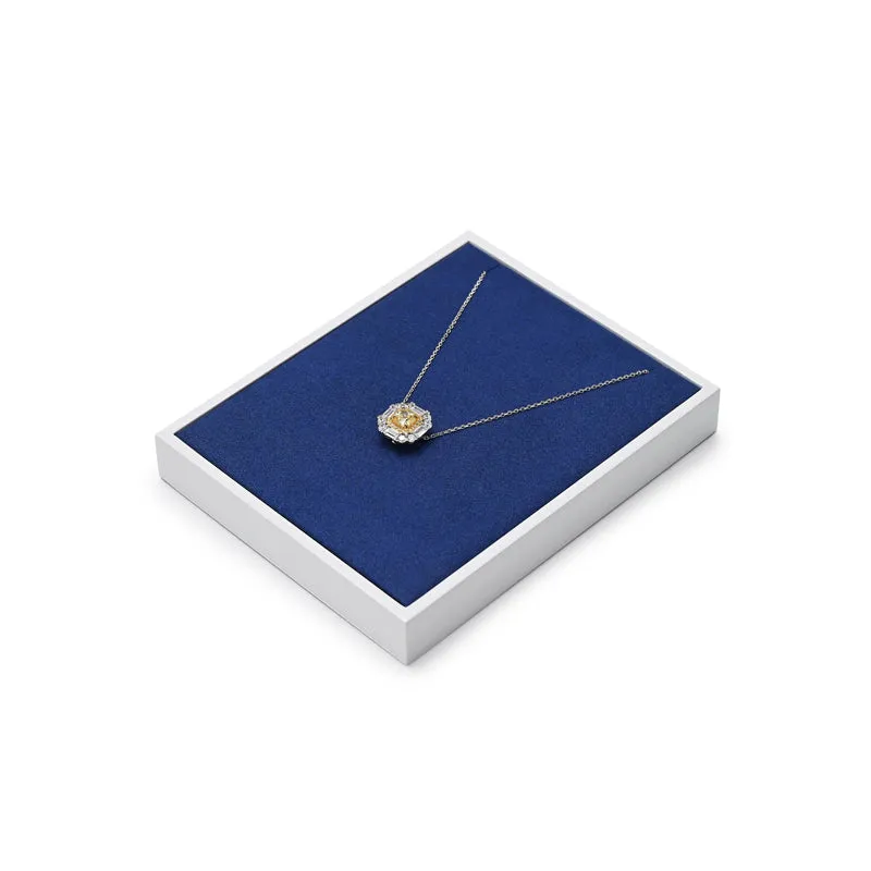 Blue Microfiber Jewelry Display Set TT147