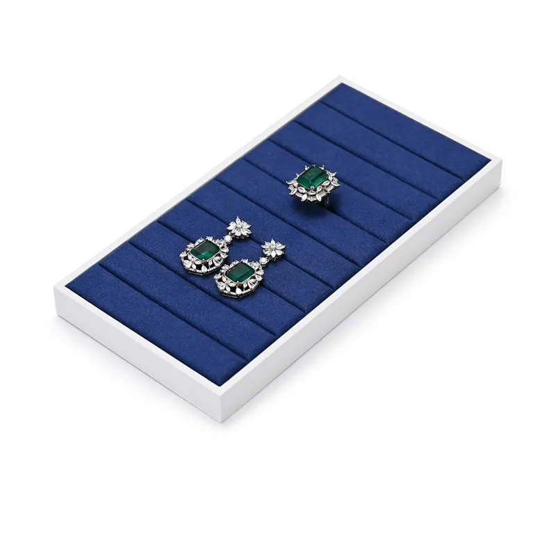 Blue Microfiber Jewelry Display Set TT147