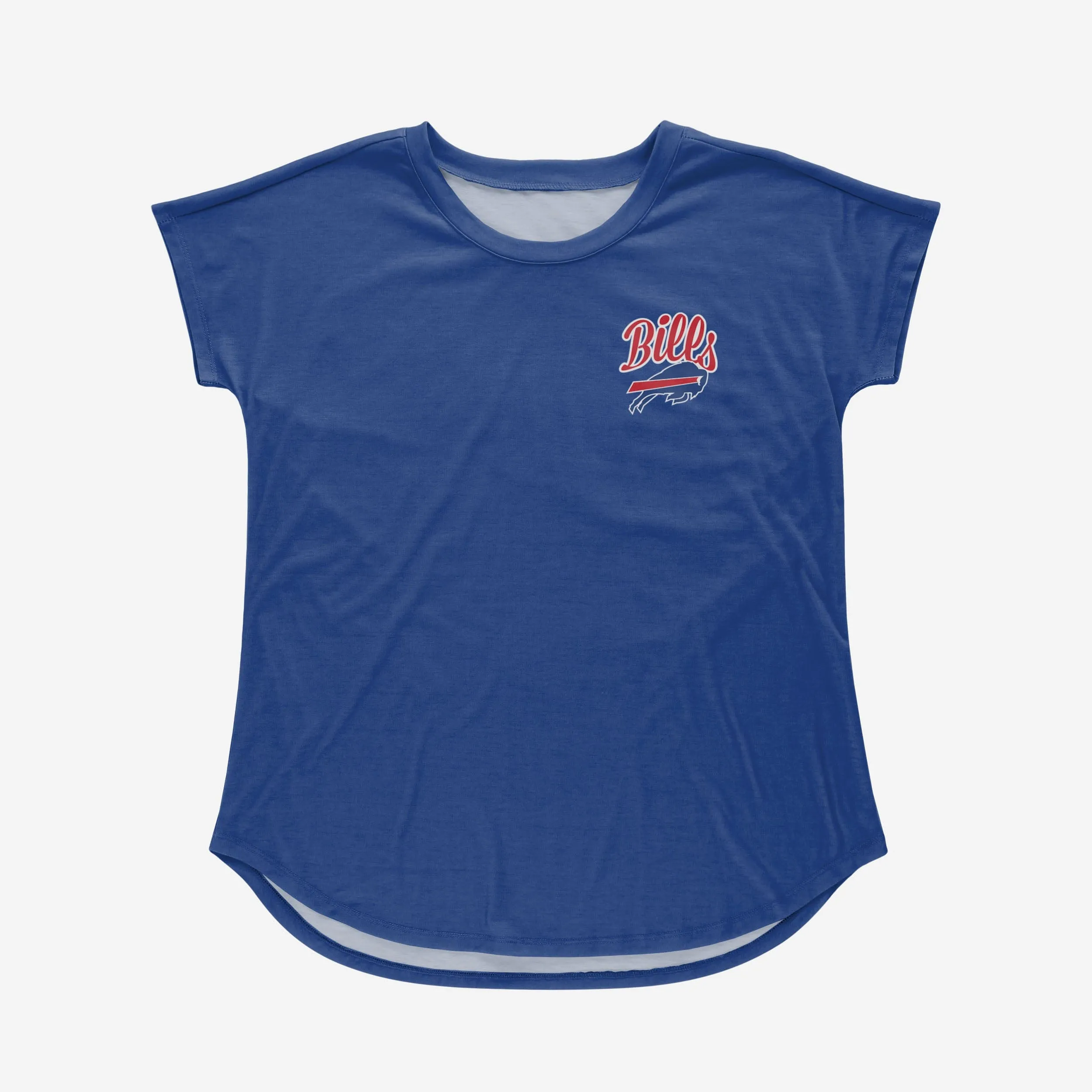 Buffalo Bills Womens Script Wordmark Tunic Top