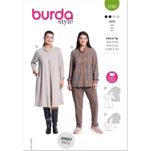 Burda Style Pattern 5782 Misses' Dress and Tunic B5782