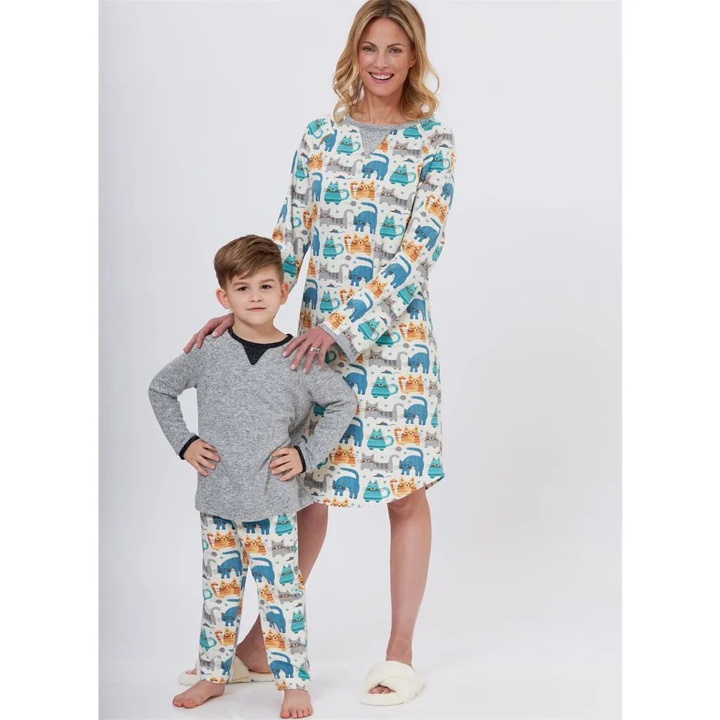 Butterick Pattern B6867 Misses', Men's, Children's, Boys', Girls' Top, Tunic and Pants