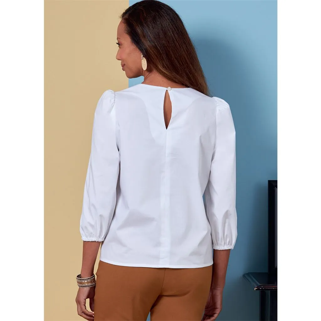 Butterick Pattern B6876 Misses' Tunic with Sash and Top