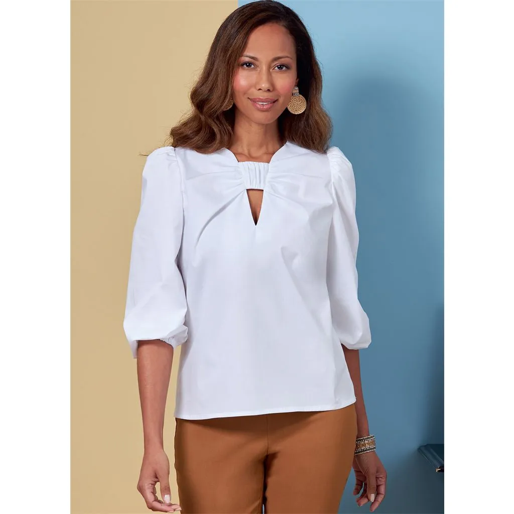 Butterick Pattern B6876 Misses' Tunic with Sash and Top