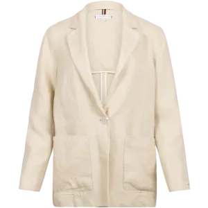 Casual Linen Sb Blazer - Light Sandalwood