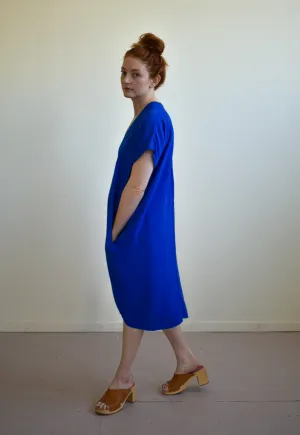Classic Kaftan in New Moon Ultra Blue