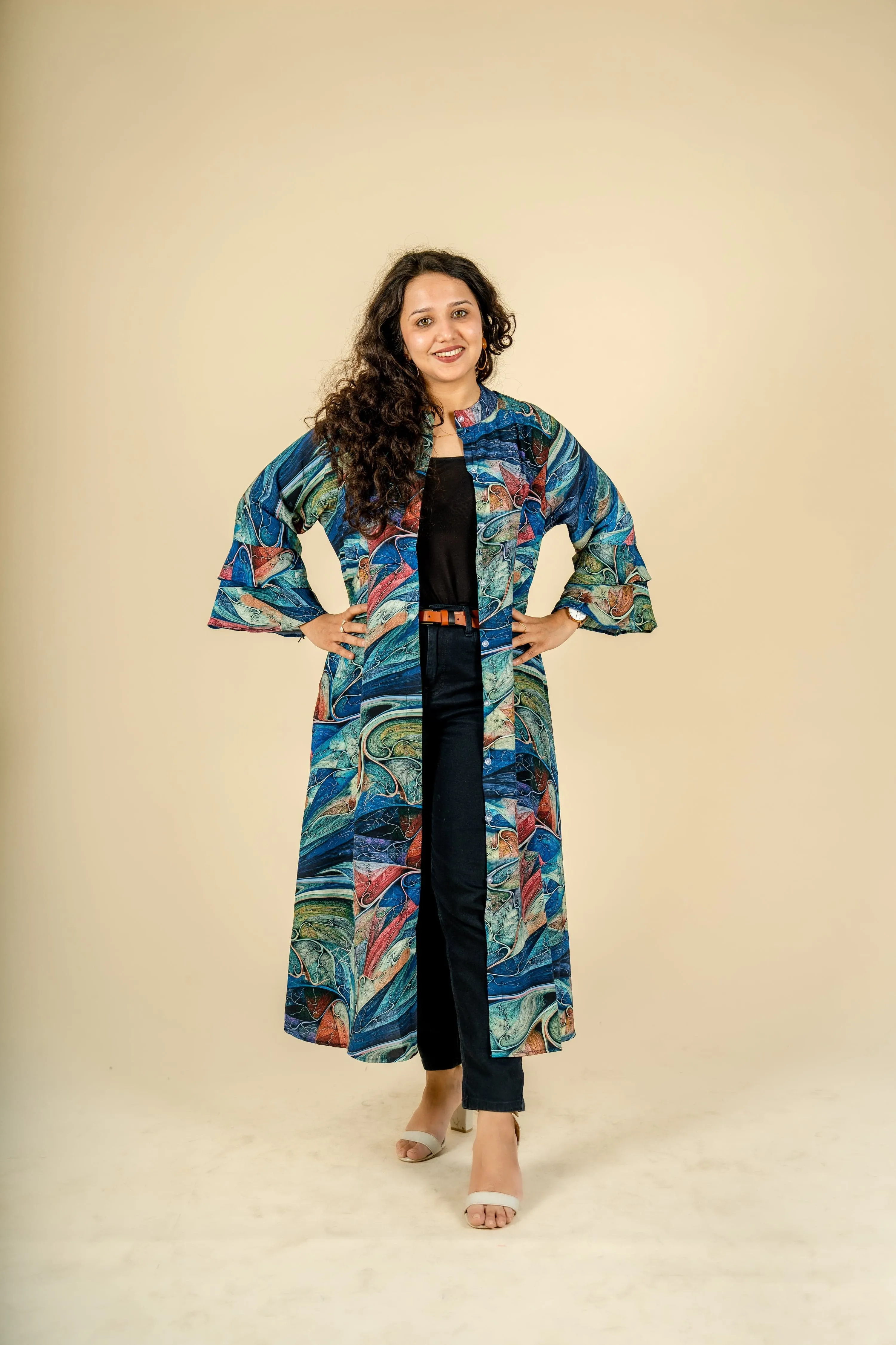 Colorsplash Long Tunic Dress