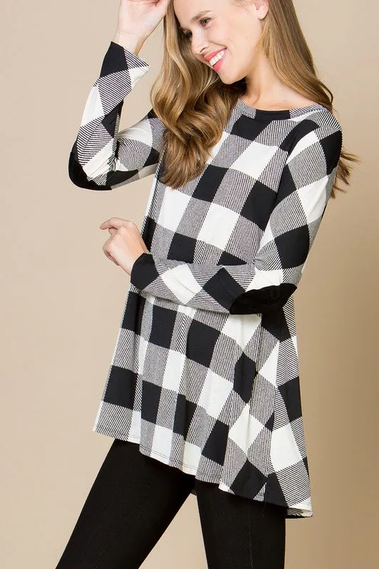 Decked in Checks Top