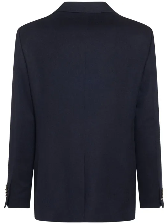 Etro   Cashmere double breasted blazer 