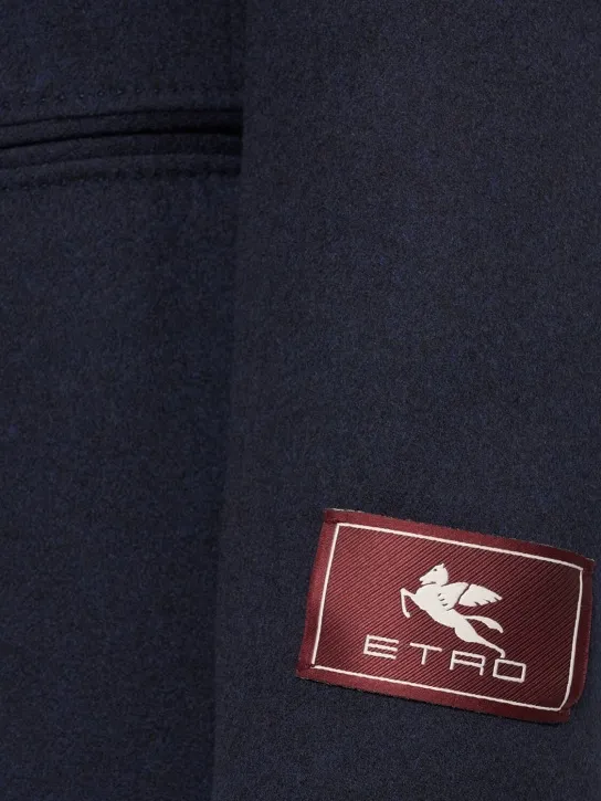 Etro   Cashmere double breasted blazer 