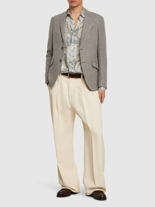 Etro   Wool &amp; cashmere blazer 