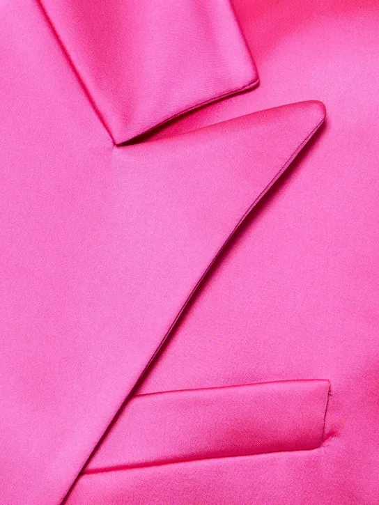 Giuseppe Di Morabito   Satin double breasted blazer 