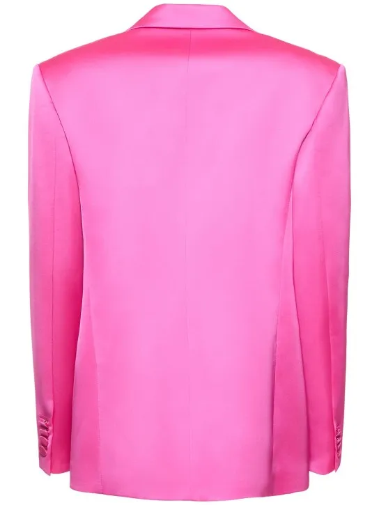 Giuseppe Di Morabito   Satin double breasted blazer 