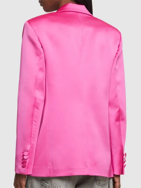 Giuseppe Di Morabito   Satin double breasted blazer 