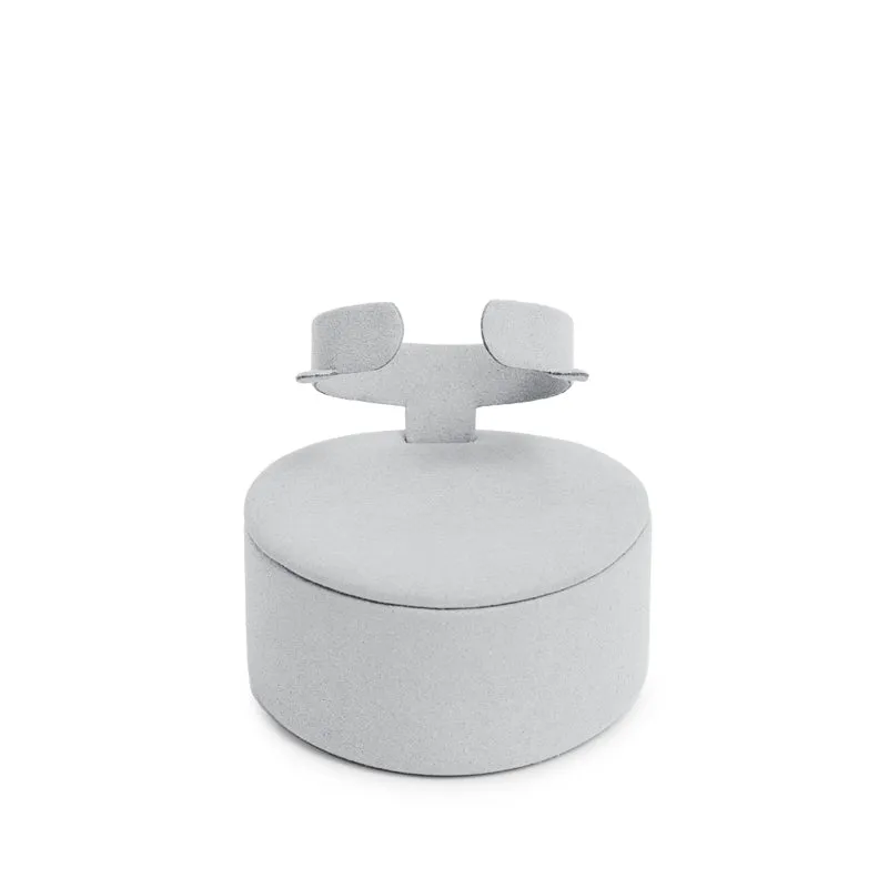 Gray Microfiber Jewelry Set TT106