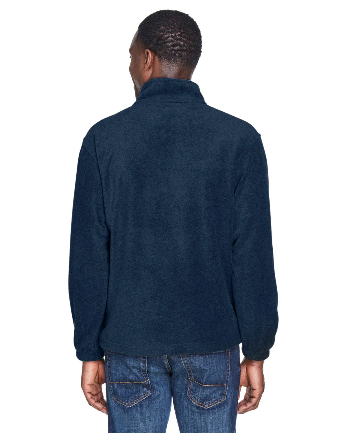 HR Fleece Jacket Qtr Zip Navy